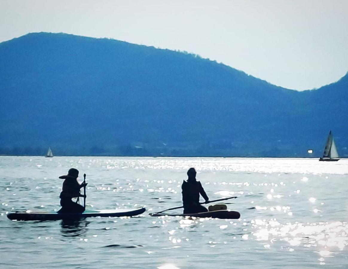 Lovely Mansard Iseo Portelle Holiday With Private Parking And Bike Storage Eksteriør bilde